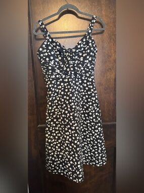 Maeve by Anthropologie Floral Midi Dress 6P 6 Petite